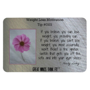 Magnet Flexible Aimant inspiré #0101 de perte de poids