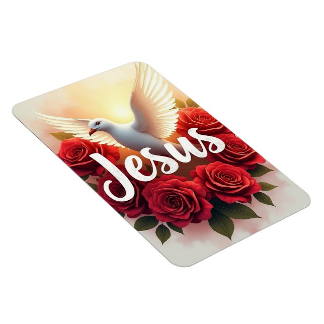 Magnet Flexible Aimant Jésus (Côté Droit)