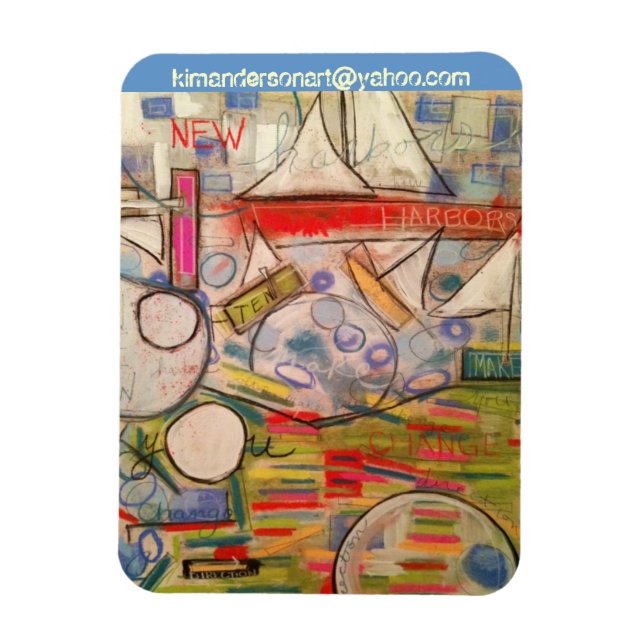 Magnet Flexible aimant KimAndersonArt (Vertical)