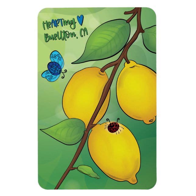 Magnet Flexible Aimant - Lemonade 2 (Vertical)