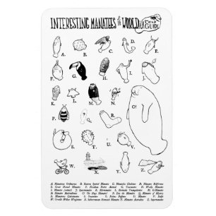 Magnet Flexible Aimant Manatees intéressant