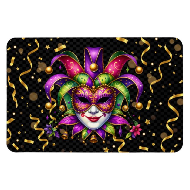 Magnet Flexible Aimant Mardi Gras (Horizontal)