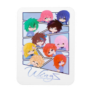 Magnet Flexible Aimant Multi Personnage Wingz