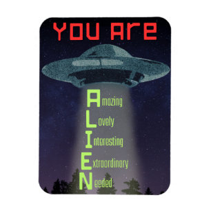 Magnet Flexible Aimant OVNI