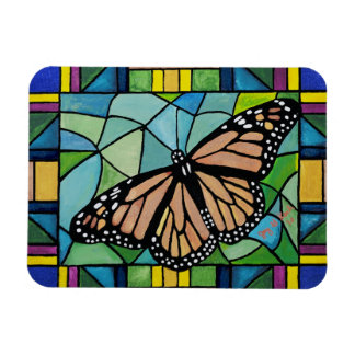 Magnet Flexible Aimant papillon en verre tendu