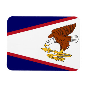 Magnet Flexible Aimant patriotique flexible avec drapeau des Samoa