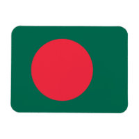 Aimant patriotique flexible avec drapeau du Bangla