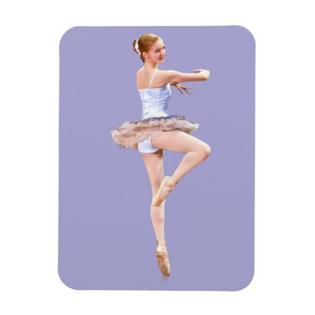 Magnet Flexible Aimant personnalisable Ballerina (Vertical)