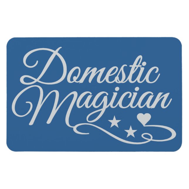 Magnet Flexible Aimant personnalisé du magicien domestique (Horizontal)