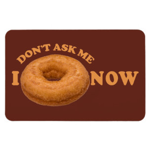 Magnet Flexible Aimant personnalisé Humour de Donut