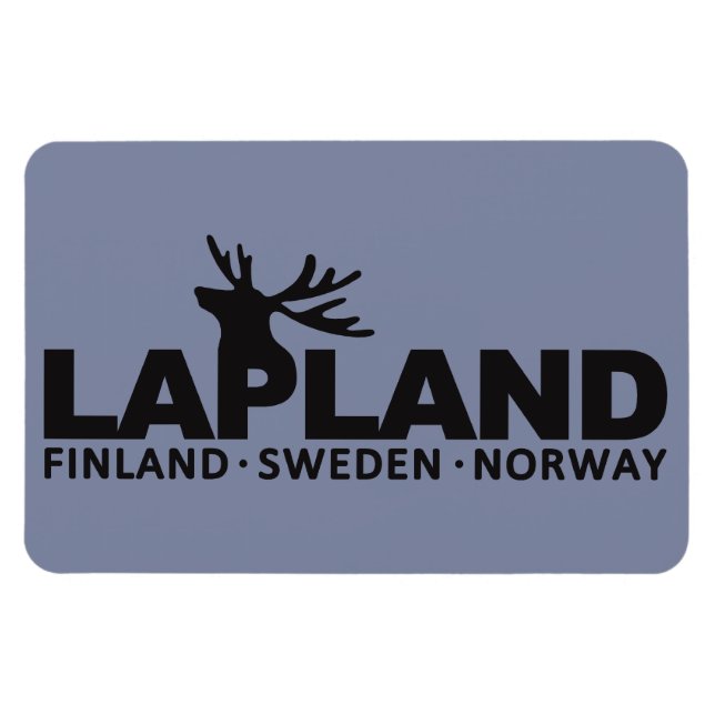 Magnet Flexible Aimant personnalisé LAPLAND (Horizontal)
