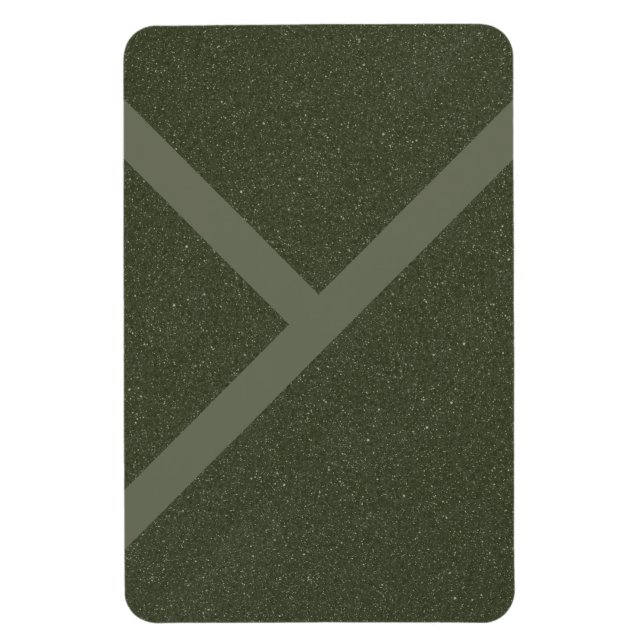 Magnet Flexible Aimant personnalisé vert mousse avec texture – Per (Vertical)