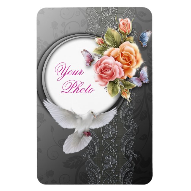 Magnet Flexible aimant photo (Vertical)