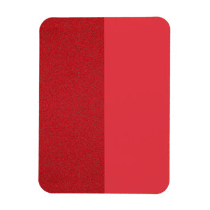 Magnet Flexible Aimant photo à deux tons texturé rouge flexible