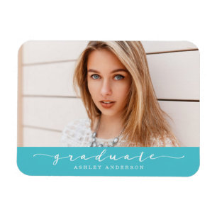 Magnet Flexible Aimant photo classique Turquoise