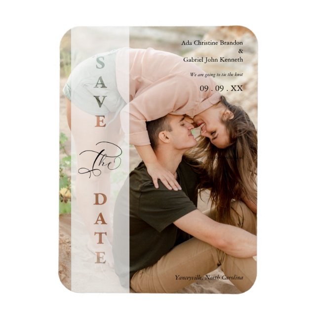 Magnet Flexible Aimant photo flexible (Vertical)