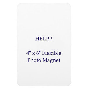 Magnet Flexible Aimant photo flexible 10 x 15 cm