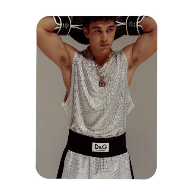 Magnet Flexible Aimant photo flexible Austin Mahone (Vertical)