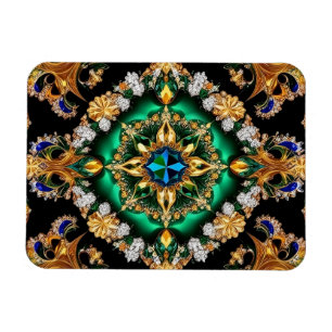 Magnet Flexible Aimant photo flexible aux couleurs brésiliennes