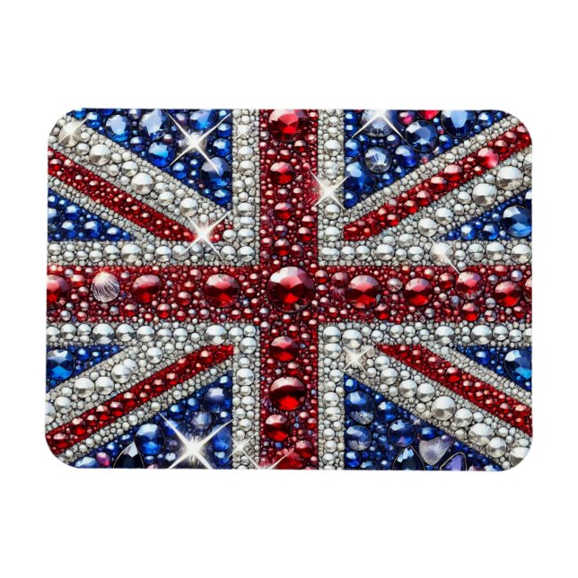 Magnet Flexible Aimant photo flexible aux couleurs britanniques (Horizontal)