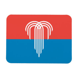 Magnet Flexible Aimant photo flexible avec drapeau de Kansas City