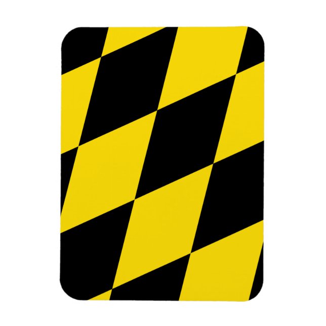 Magnet Flexible Aimant photo flexible avec drapeau de Munich (Vertical)