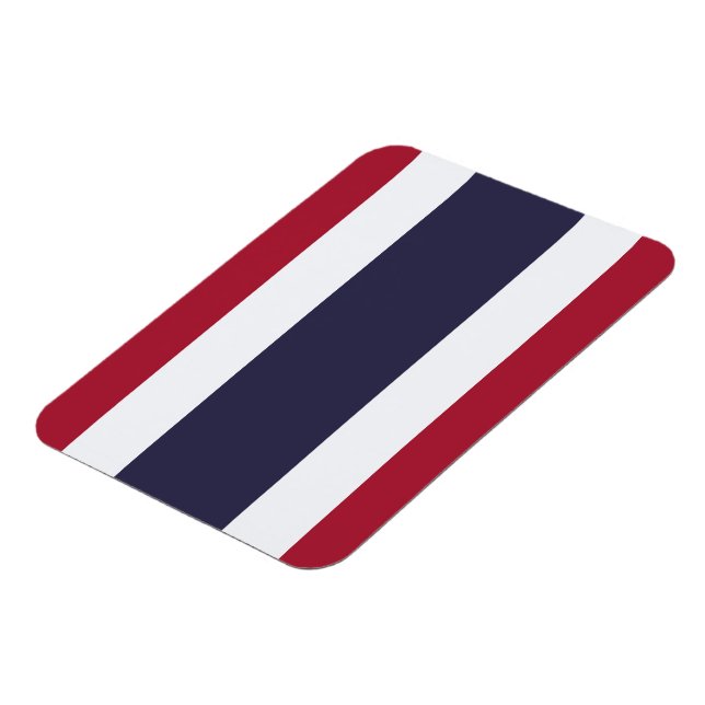 Magnet Flexible Aimant photo flexible avec drapeau de Thaïlande (Côté Gauche)