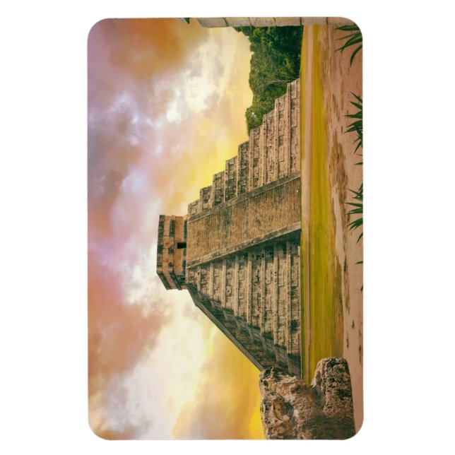 Magnet Flexible Aimant photo flexible Chichen Itza (Vertical)