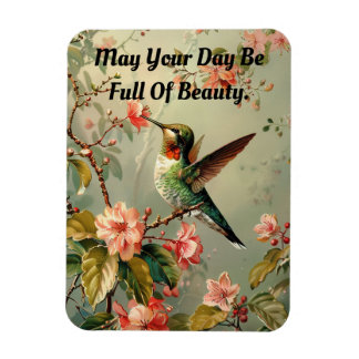 Magnet Flexible Aimant photo flexible Colibri vintage