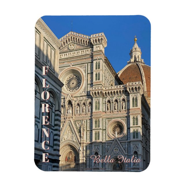 Magnet Flexible Aimant photo flexible de Florence (Vertical)