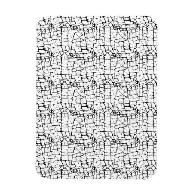 Magnet Flexible Aimant Photo Flexible | Décor à Motif Mosaïque (Vertical)