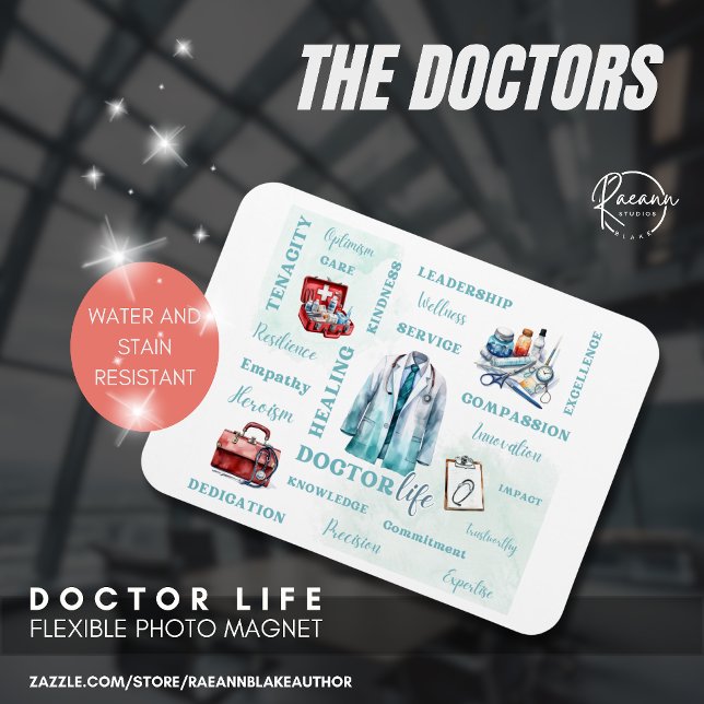 Magnet Flexible Aimant photo flexible Doctor Life (Créateur téléchargé)