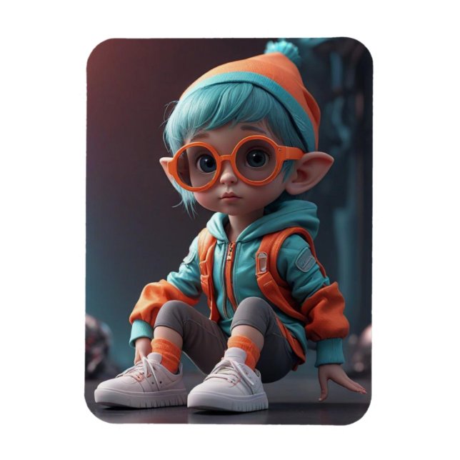 Magnet Flexible Aimant photo flexible Elf (Vertical)