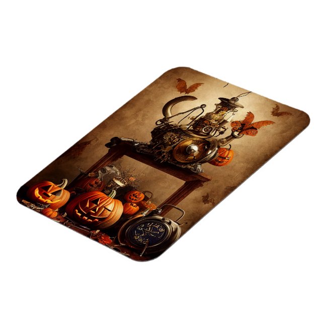 Magnet Flexible Aimant photo flexible Halloween Steampunk (Côté Gauche)