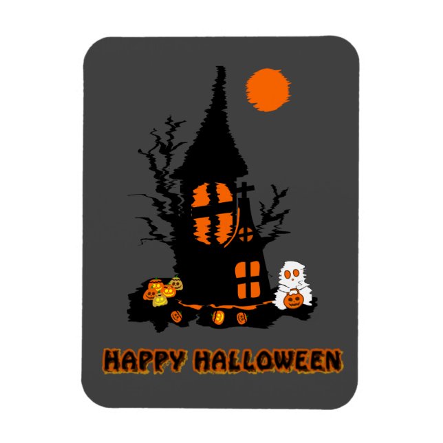Magnet Flexible Aimant Photo Flexible | Joyeux Halloween (Vertical)