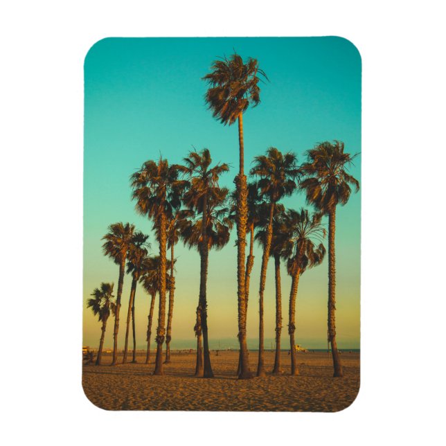 Magnet Flexible Aimant photo personnalisé Palm Trees (Vertical)