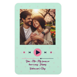 Magnet Flexible Aimant photo personnalisé pour la Saint-Valentin 