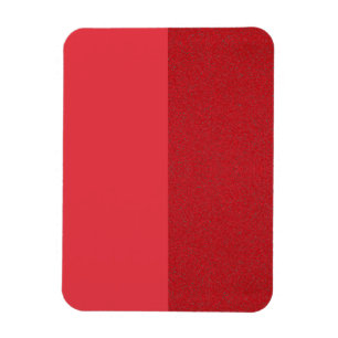 Magnet Flexible Aimant photo texturé rouge divisé vertical - perso