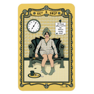 Magnet Flexible Aimant pour réfrigérateur Get A Grip_C_4x6