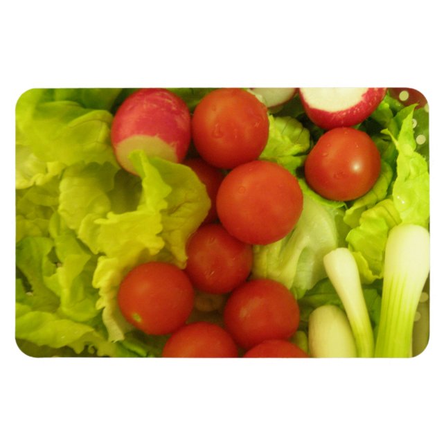 Magnet Flexible Aimant Premium aux légumes salés (Horizontal)
