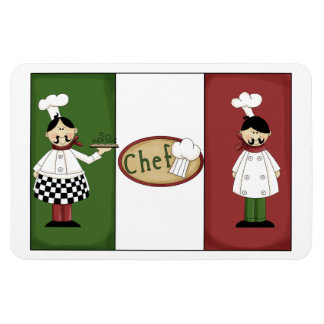 Magnet Flexible Aimant Premium Chefs Italien
