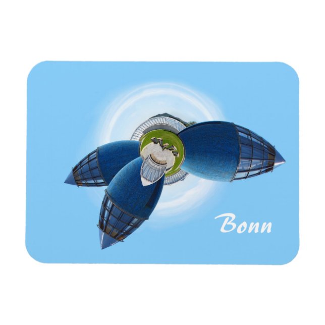 Magnet Flexible Aimant Premium Planet Bonn (Horizontal)