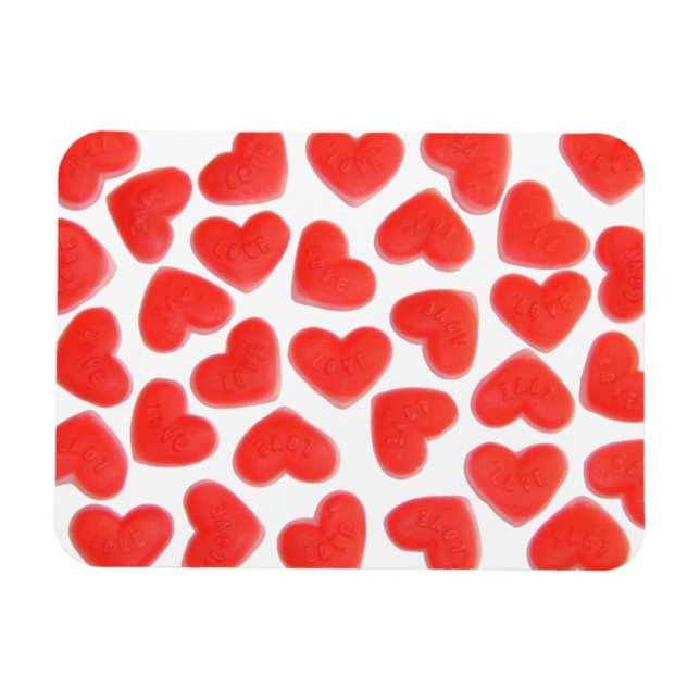 Magnet Flexible Aimant Premium Sweet Hearts (Horizontal)