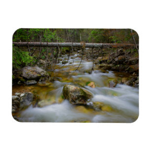 Magnet Flexible Aimant rectangulaire de crique rocheuse de forêt