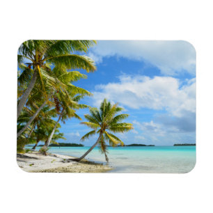 Magnet Flexible Aimant rectangulaire de plage blanche de sable de