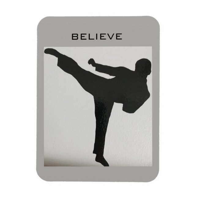 Magnet Flexible Aimant Réfrigérateur Taekwondo (Vertical)