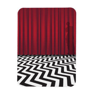 Magnet Flexible Aimant rouge de pièce de loge noire