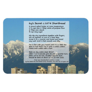 Magnet Flexible Aimant sablé de la recette du lierre 1874