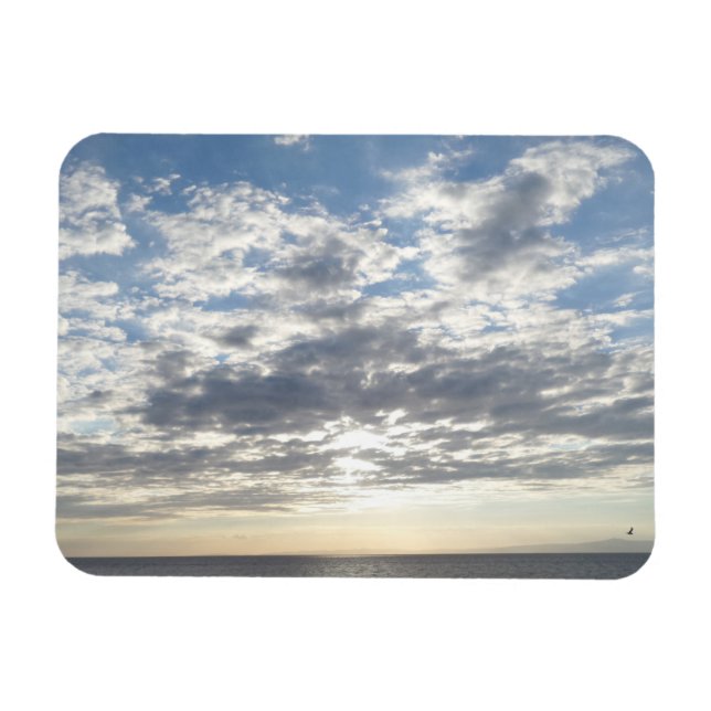 Magnet Flexible Aimant Sea & Sky & Clouds 3"x4" (Horizontal)