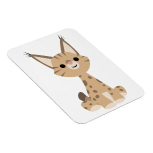 Magnet Flexible Aimant souple Lynx en carbone mignon